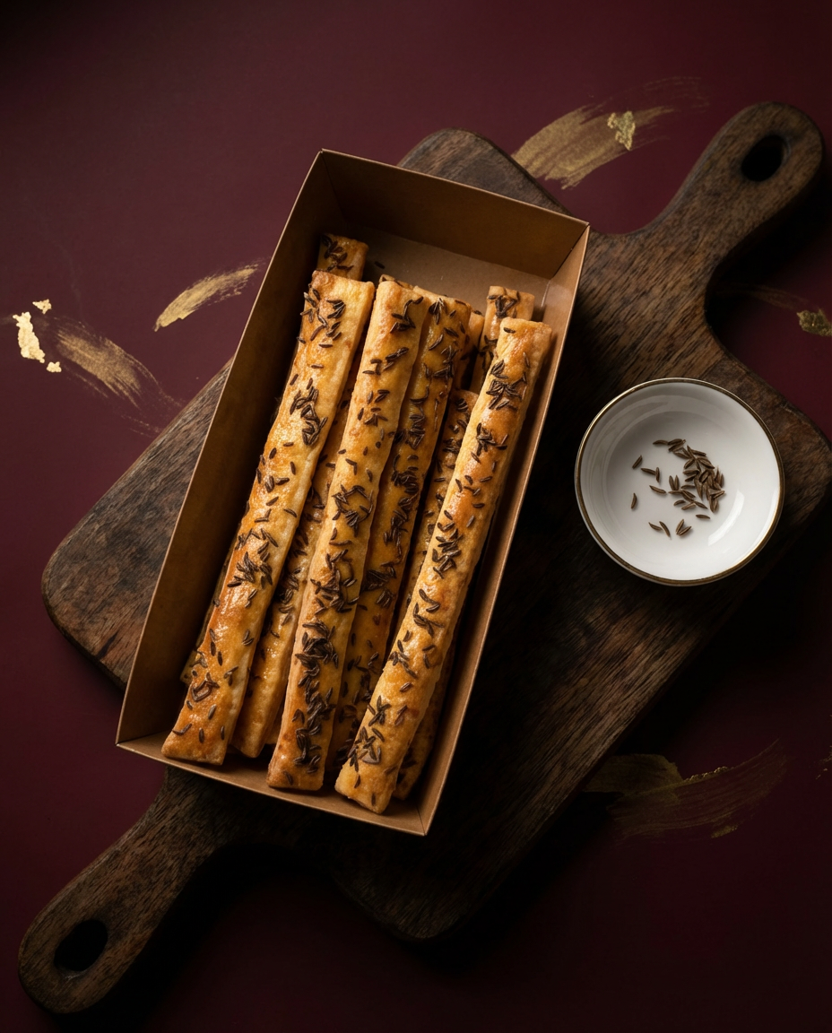 Carraway Edge Cheddar Cheese Straws