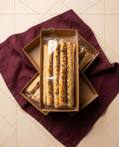 Carraway Edge Cheddar Cheese Straws