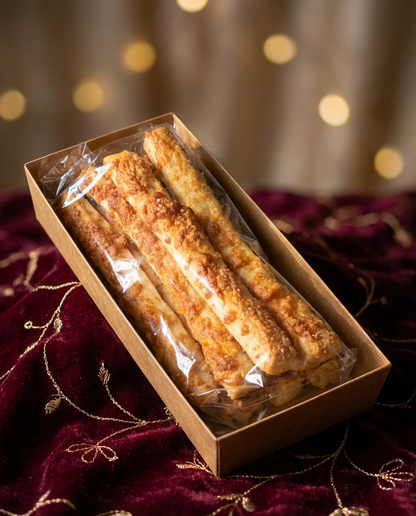 Loaded Cheddar Cheese Straws