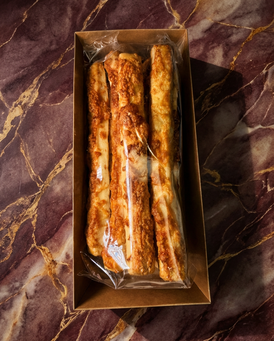 Loaded Cheddar Cheese Straws